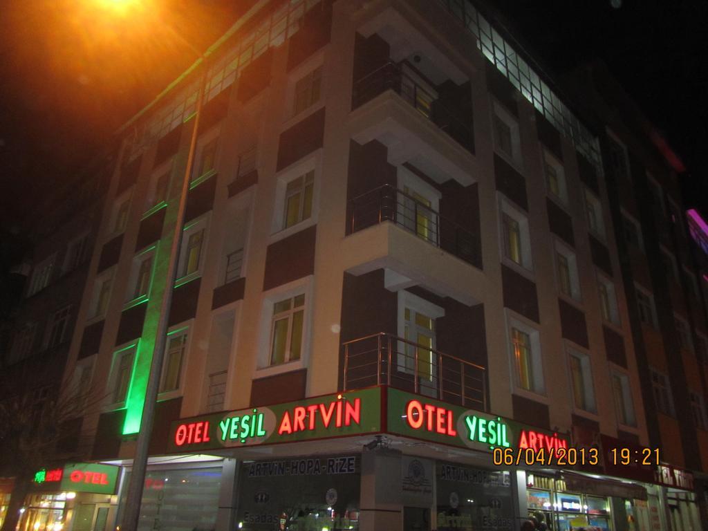 أرزروم Hotel Yesil Artvin المظهر الخارجي الصورة